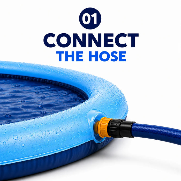 Connect the hose